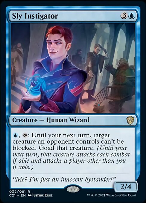 Sly Instigator (Commander 2021 Strixhaven) Medium Play
