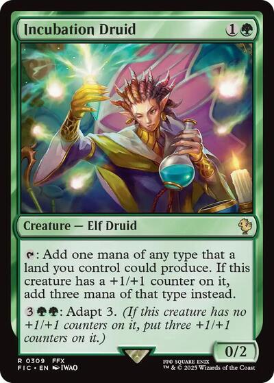 Incubation Druid (Surge Foil) (Commander: FINAL FANTASY) Near Mint Foil