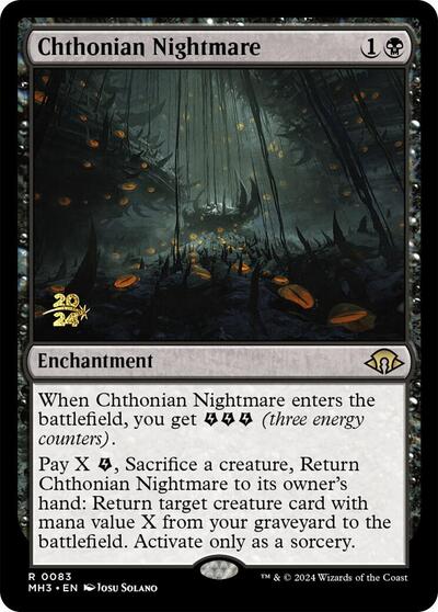 Chthonian Nightmare (Promos: Prerelease Cards) Near Mint Foil