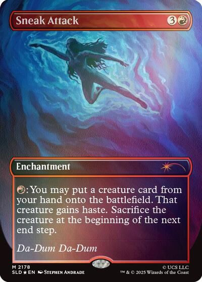 Sneak Attack (Rainbow Foil) (Secret Lair) Near Mint Foil