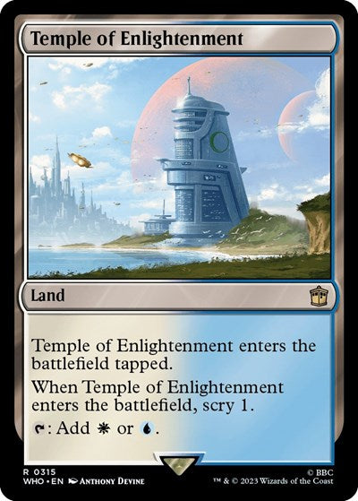 Temple of Enlightenment (Universes Beyond: Doctor Who) Near Mint Foil