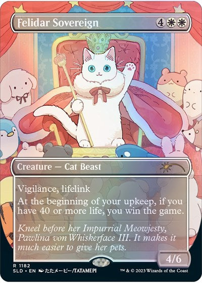 Felidar Sovereign (Secret Lair) Medium Play Foil