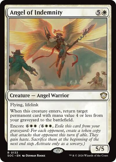 Angel of Indemnity (Commander: Secrets of Strixhaven) Near Mint