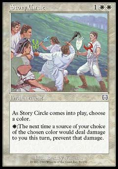 Story Circle (Mercadian Masques) Near Mint Foil
