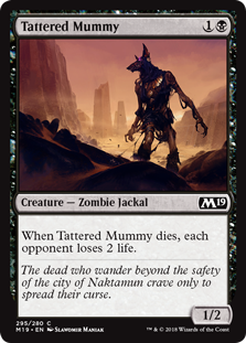 Tattered Mummy (Magic 2019 Core Set) Near Mint