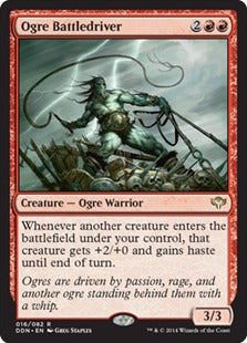 Ogre Battledriver (Duel Decks: Speed vs Cunning) Medium Play