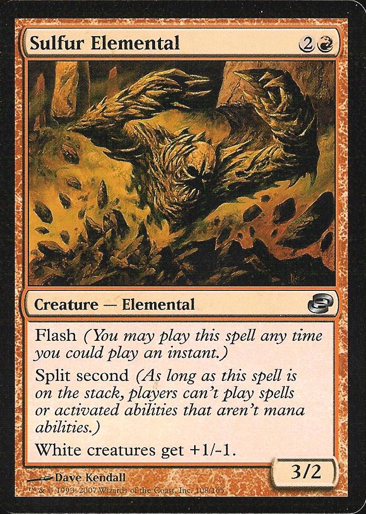 Sulfur Elemental (Planar Chaos) Light Play