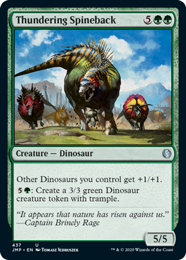 Thundering Spineback (Jumpstart) Near Mint