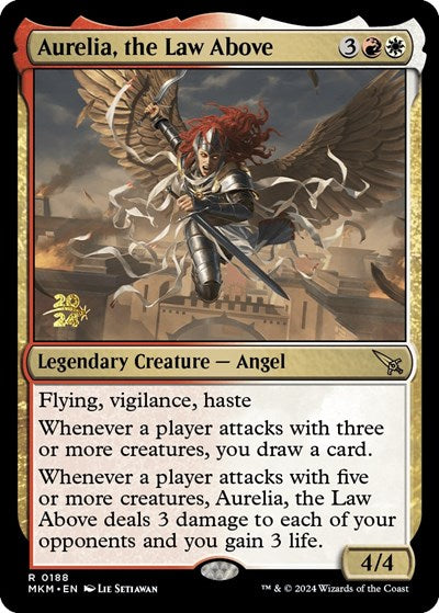 Aurelia, the Law Above (Promos: Prerelease Cards) Near Mint Foil