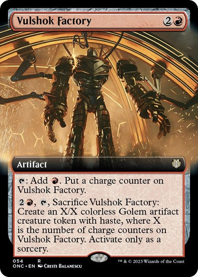 Vulshok Factory Extended Art|0|0|0.00