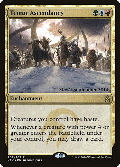 Temur Ascendancy (Promos: Prerelease Cards) Near Mint Foil