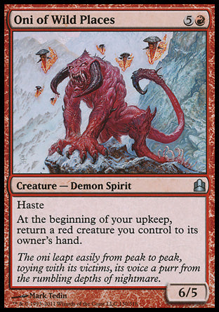 Oni of Wild Places (Saviors of Kamigawa) Light Play