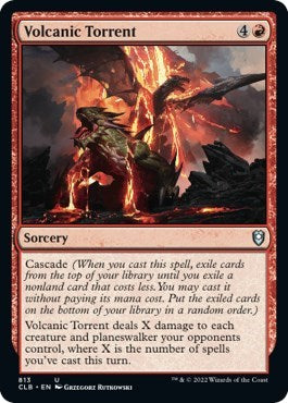 Volcanic Torrent (Commander Legends: Battle for Baldur's Gate) Near Mint