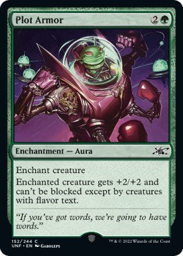 Plot Armor (Unfinity) Light Play Foil