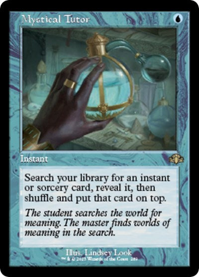 Mystical Tutor (Retro Frame) (Dominaria Remastered) Light Play Foil