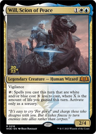 Will, Scion of Peace (Promos: Prerelease Cards) Near Mint Foil