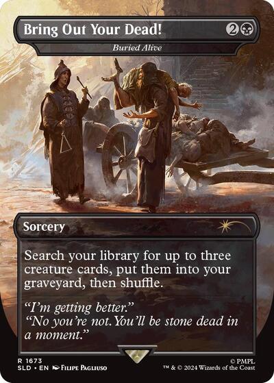 Bring Out Your Dead! - Buried Alive (Secret Lair) Light Play Foil