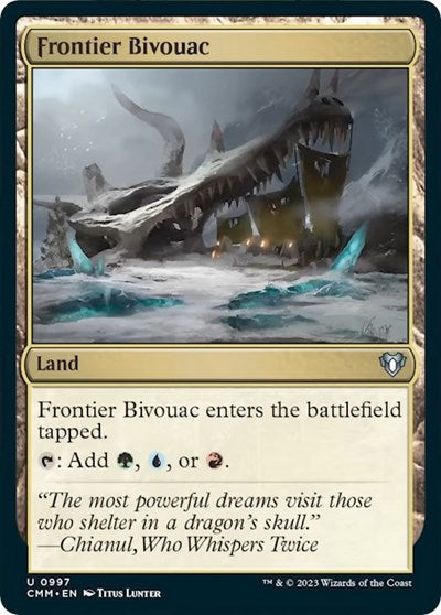 Frontier Bivouac (Commander Masters) Light Play