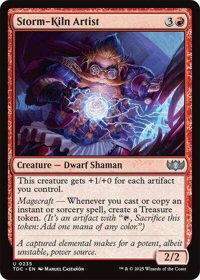 Storm-Kiln Artist (Commander: Tarkir: Dragonstorm) Near Mint