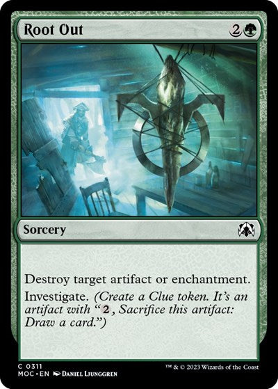 Root Out (Commander: March of the Machine) Light Play