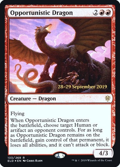 Opportunistic Dragon (Promos: Prerelease Cards) Near Mint Foil