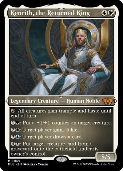Kenrith, the Returned King (Foil Etched) (March of the Machine: Multiverse Legends) Near Mint Foil