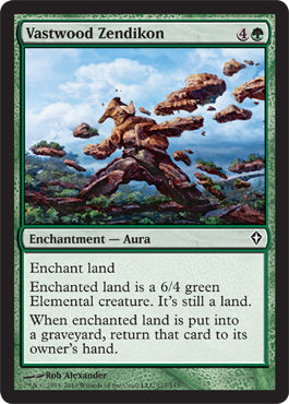 Vastwood Zendikon (Worldwake) Light Play Foil