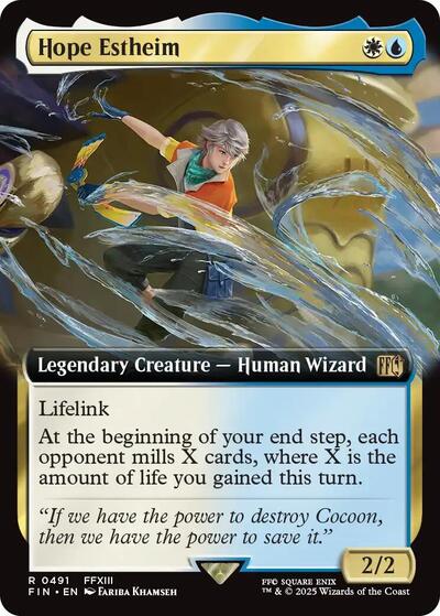 Hope Estheim (Extended Art) (Universes Beyond: FINAL FANTASY) Near Mint Foil