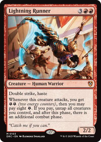 Lightning Runner (Commander: Aetherdrift) Light Play