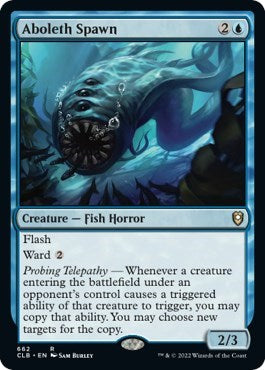 Aboleth Spawn (Commander Legends: Battle for Baldur's Gate) Near Mint