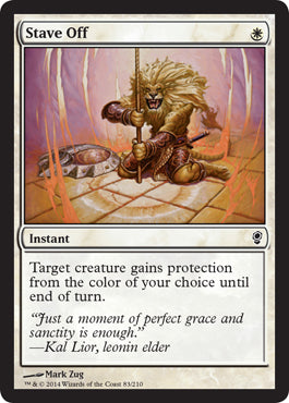 Stave Off (Conspiracy) Medium Play Foil