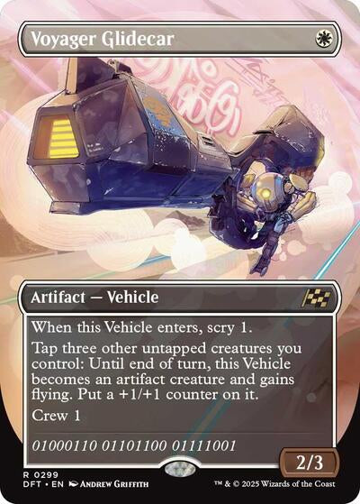 Voyager Glidecar (Borderless) (Aetherdrift) Light Play