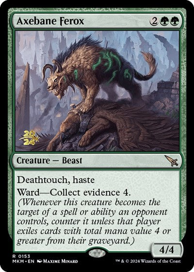 Axebane Ferox (Promos: Prerelease Cards) Light Play Foil