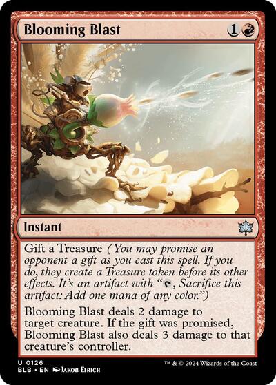 Blooming Blast (Bloomburrow) Light Play Foil