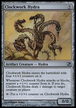 Clockwork Hydra (Duel Decks: Elspeth vs Tezzeret) Medium Play