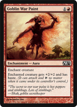 Goblin War Paint (Magic 2012 Core Set) Near Mint
