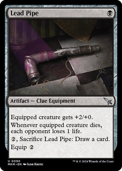 Lead Pipe (Murders at Karlov Manor) Near Mint