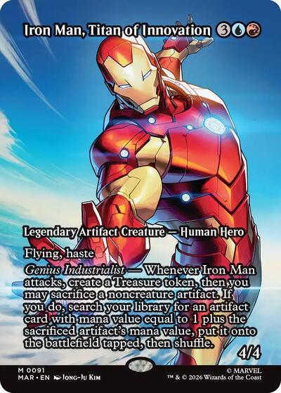 Iron Man Titan of Innovation Borderless|0|0|0.00