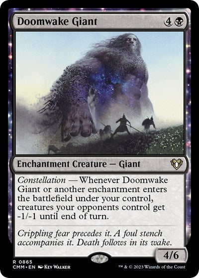 Doomwake Giant (Commander Masters) Light Play