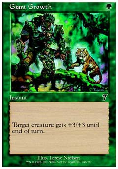 Giant Growth (7th Edition) Medium Play