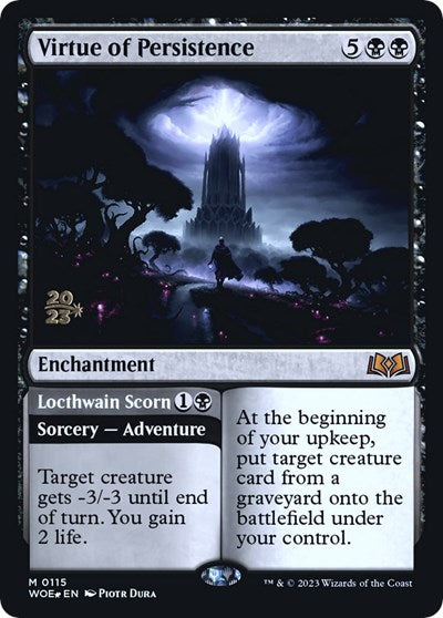 Virtue of Persistence (Promos: Prerelease Cards) Near Mint Foil