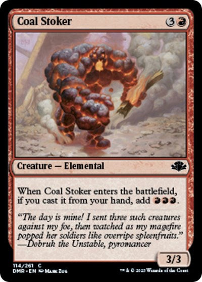 Coal Stoker (Dominaria Remastered) Light Play