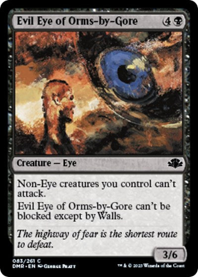 Evil Eye of Orms-by-Gore (Dominaria Remastered) Medium Play