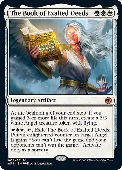 The Book of Exalted Deeds (Promo Pack: Adventures in the Forgotten Realms) Light Play