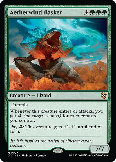 Aetherwind Basker (Commander: Aetherdrift) Light Play