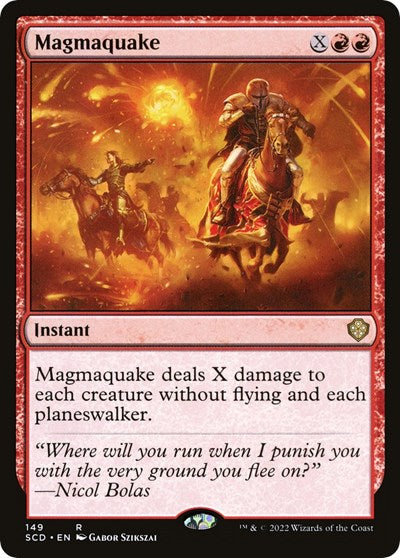 Magmaquake (Commander 2022 Starter Decks) Near Mint