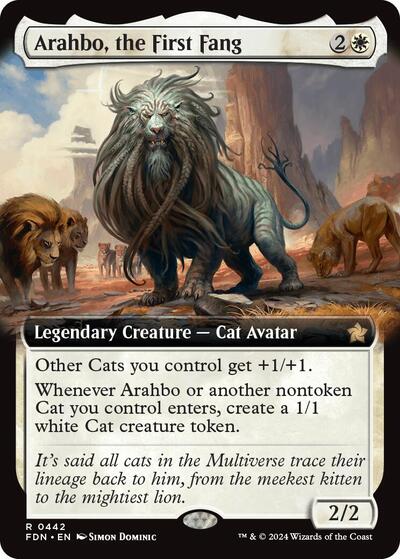 Arahbo the First Fang Extended Art|0|0|0.00