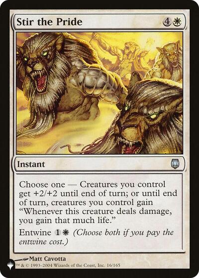 Stir the Pride (The List) Near Mint