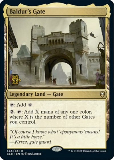 Baldur's Gate (Promos: Prerelease Cards) Medium Play Foil