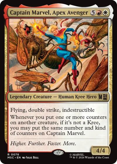 Captain Marvel Apex Avenger Surge Foil|1|0|0.00